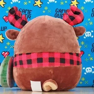 Squishmallow 17,8 Cm Alfred Das Rentier Mit Schal - Kuscheliges Plüschtier Zum Sammeln & Knuddeln